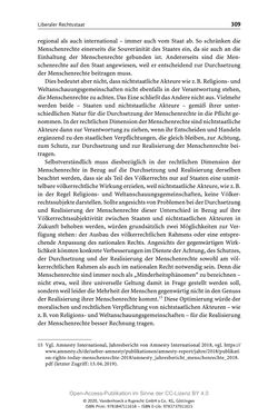 Image of the Page - 309 - in Menschenrechte und Gerechtigkeit als bleibende Aufgaben - Beiträge aus Religion, Theologie, Ethik, Recht und Wirtschaft