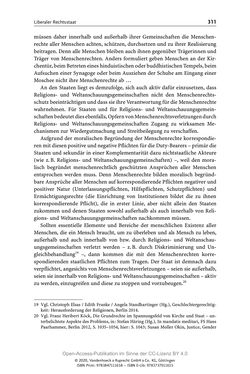 Image of the Page - 311 - in Menschenrechte und Gerechtigkeit als bleibende Aufgaben - Beiträge aus Religion, Theologie, Ethik, Recht und Wirtschaft