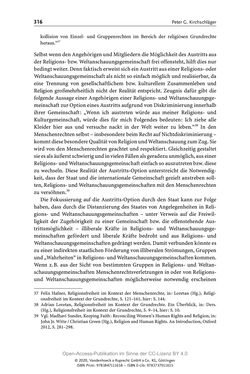 Bild der Seite - 316 - in Menschenrechte und Gerechtigkeit als bleibende Aufgaben - Beiträge aus Religion, Theologie, Ethik, Recht und Wirtschaft