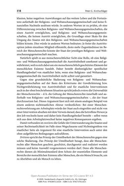 Image of the Page - 318 - in Menschenrechte und Gerechtigkeit als bleibende Aufgaben - Beiträge aus Religion, Theologie, Ethik, Recht und Wirtschaft
