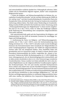 Image of the Page - 335 - in Menschenrechte und Gerechtigkeit als bleibende Aufgaben - Beiträge aus Religion, Theologie, Ethik, Recht und Wirtschaft