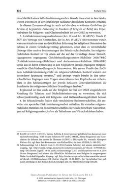 Image of the Page - 336 - in Menschenrechte und Gerechtigkeit als bleibende Aufgaben - Beiträge aus Religion, Theologie, Ethik, Recht und Wirtschaft