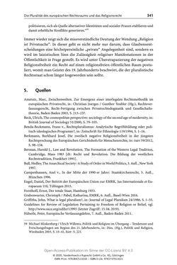 Bild der Seite - 341 - in Menschenrechte und Gerechtigkeit als bleibende Aufgaben - Beiträge aus Religion, Theologie, Ethik, Recht und Wirtschaft