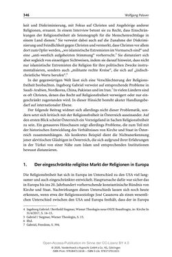 Image of the Page - 346 - in Menschenrechte und Gerechtigkeit als bleibende Aufgaben - Beiträge aus Religion, Theologie, Ethik, Recht und Wirtschaft