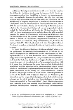 Image of the Page - 353 - in Menschenrechte und Gerechtigkeit als bleibende Aufgaben - Beiträge aus Religion, Theologie, Ethik, Recht und Wirtschaft