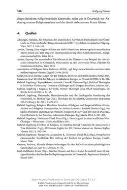 Image of the Page - 356 - in Menschenrechte und Gerechtigkeit als bleibende Aufgaben - Beiträge aus Religion, Theologie, Ethik, Recht und Wirtschaft
