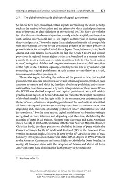 Image of the Page - 371 - in Menschenrechte und Gerechtigkeit als bleibende Aufgaben - Beiträge aus Religion, Theologie, Ethik, Recht und Wirtschaft