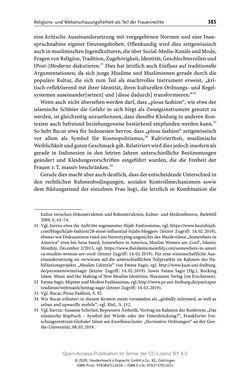 Image of the Page - 385 - in Menschenrechte und Gerechtigkeit als bleibende Aufgaben - Beiträge aus Religion, Theologie, Ethik, Recht und Wirtschaft