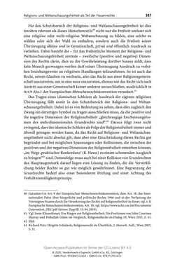 Image of the Page - 387 - in Menschenrechte und Gerechtigkeit als bleibende Aufgaben - Beiträge aus Religion, Theologie, Ethik, Recht und Wirtschaft