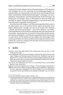 Image of the Page - 395 - in Menschenrechte und Gerechtigkeit als bleibende Aufgaben - Beiträge aus Religion, Theologie, Ethik, Recht und Wirtschaft
