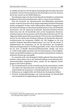 Image of the Page - 401 - in Menschenrechte und Gerechtigkeit als bleibende Aufgaben - Beiträge aus Religion, Theologie, Ethik, Recht und Wirtschaft