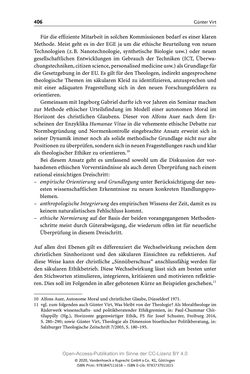 Image of the Page - 406 - in Menschenrechte und Gerechtigkeit als bleibende Aufgaben - Beiträge aus Religion, Theologie, Ethik, Recht und Wirtschaft