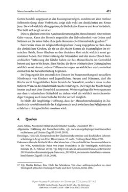 Bild der Seite - 411 - in Menschenrechte und Gerechtigkeit als bleibende Aufgaben - Beiträge aus Religion, Theologie, Ethik, Recht und Wirtschaft