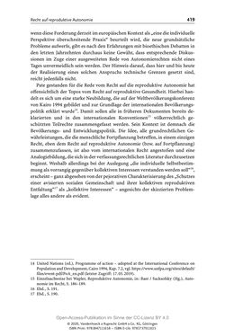 Image of the Page - 419 - in Menschenrechte und Gerechtigkeit als bleibende Aufgaben - Beiträge aus Religion, Theologie, Ethik, Recht und Wirtschaft