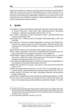Image of the Page - 426 - in Menschenrechte und Gerechtigkeit als bleibende Aufgaben - Beiträge aus Religion, Theologie, Ethik, Recht und Wirtschaft
