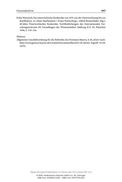 Image of the Page - 441 - in Menschenrechte und Gerechtigkeit als bleibende Aufgaben - Beiträge aus Religion, Theologie, Ethik, Recht und Wirtschaft