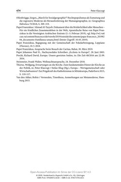 Image of the Page - 474 - in Menschenrechte und Gerechtigkeit als bleibende Aufgaben - Beiträge aus Religion, Theologie, Ethik, Recht und Wirtschaft