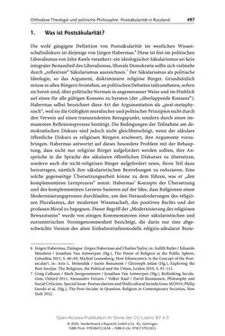 Image of the Page - 497 - in Menschenrechte und Gerechtigkeit als bleibende Aufgaben - Beiträge aus Religion, Theologie, Ethik, Recht und Wirtschaft