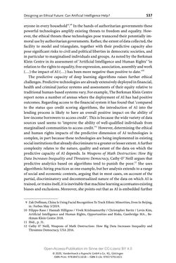 Image of the Page - 537 - in Menschenrechte und Gerechtigkeit als bleibende Aufgaben - Beiträge aus Religion, Theologie, Ethik, Recht und Wirtschaft