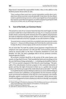 Image of the Page - 584 - in Menschenrechte und Gerechtigkeit als bleibende Aufgaben - Beiträge aus Religion, Theologie, Ethik, Recht und Wirtschaft