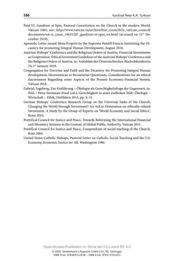 Image of the Page - 586 - in Menschenrechte und Gerechtigkeit als bleibende Aufgaben - Beiträge aus Religion, Theologie, Ethik, Recht und Wirtschaft