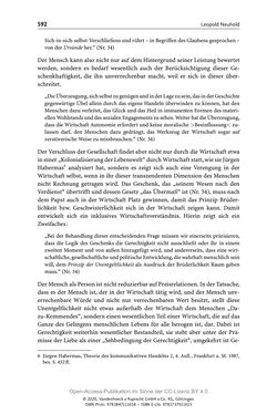 Image of the Page - 592 - in Menschenrechte und Gerechtigkeit als bleibende Aufgaben - Beiträge aus Religion, Theologie, Ethik, Recht und Wirtschaft