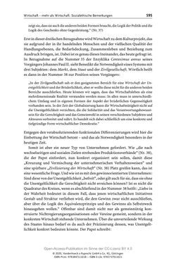 Image of the Page - 595 - in Menschenrechte und Gerechtigkeit als bleibende Aufgaben - Beiträge aus Religion, Theologie, Ethik, Recht und Wirtschaft
