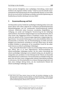 Bild der Seite - 649 - in Menschenrechte und Gerechtigkeit als bleibende Aufgaben - Beiträge aus Religion, Theologie, Ethik, Recht und Wirtschaft