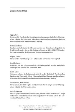Image of the Page - 715 - in Menschenrechte und Gerechtigkeit als bleibende Aufgaben - Beiträge aus Religion, Theologie, Ethik, Recht und Wirtschaft