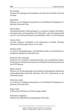Image of the Page - 716 - in Menschenrechte und Gerechtigkeit als bleibende Aufgaben - Beiträge aus Religion, Theologie, Ethik, Recht und Wirtschaft
