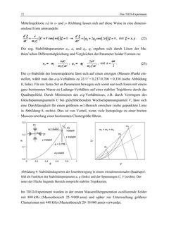 Image of the Page - 22 - in Aufklärung der Struktur von Metallclusterionen in der Gasphase mittels Elektronenbeugung