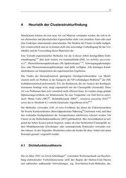 Bild der Seite - 35 - in Aufklärung der Struktur von Metallclusterionen in der Gasphase mittels Elektronenbeugung