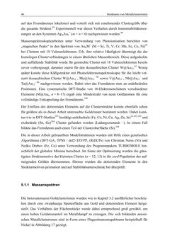 Bild der Seite - 46 - in Aufklärung der Struktur von Metallclusterionen in der Gasphase mittels Elektronenbeugung