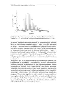 Bild der Seite - 47 - in Aufklärung der Struktur von Metallclusterionen in der Gasphase mittels Elektronenbeugung