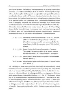 Bild der Seite - 140 - in Aufklärung der Struktur von Metallclusterionen in der Gasphase mittels Elektronenbeugung