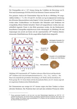 Bild der Seite - 194 - in Aufklärung der Struktur von Metallclusterionen in der Gasphase mittels Elektronenbeugung