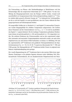 Bild der Seite - 216 - in Aufklärung der Struktur von Metallclusterionen in der Gasphase mittels Elektronenbeugung