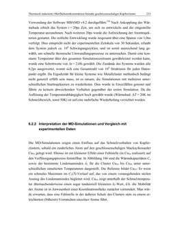 Bild der Seite - 233 - in Aufklärung der Struktur von Metallclusterionen in der Gasphase mittels Elektronenbeugung