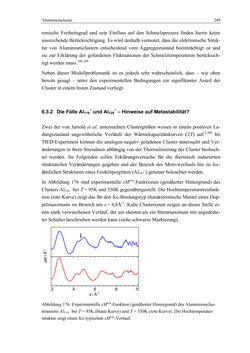 Image of the Page - 249 - in Aufklärung der Struktur von Metallclusterionen in der Gasphase mittels Elektronenbeugung