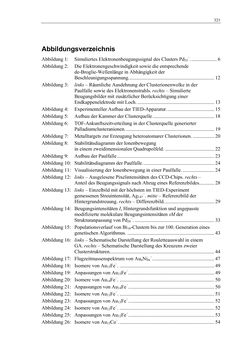 Image of the Page - 321 - in Aufklärung der Struktur von Metallclusterionen in der Gasphase mittels Elektronenbeugung