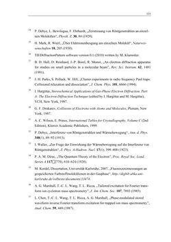 Bild der Seite - 335 - in Aufklärung der Struktur von Metallclusterionen in der Gasphase mittels Elektronenbeugung