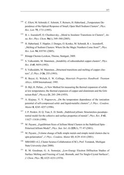 Image of the Page - 357 - in Aufklärung der Struktur von Metallclusterionen in der Gasphase mittels Elektronenbeugung