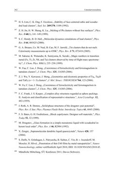 Image of the Page - 362 - in Aufklärung der Struktur von Metallclusterionen in der Gasphase mittels Elektronenbeugung