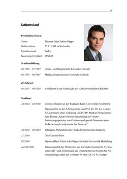 Image of the Page - XI - in Aufklärung der Struktur von Metallclusterionen in der Gasphase mittels Elektronenbeugung