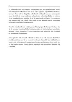 Image of the Page - XIV - in Aufklärung der Struktur von Metallclusterionen in der Gasphase mittels Elektronenbeugung