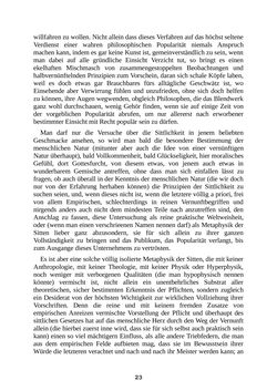 Image of the Page - 23 - in Grundlegung zur Metaphysik der Sitten