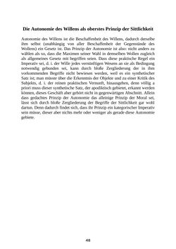 Image of the Page - 48 - in Grundlegung zur Metaphysik der Sitten