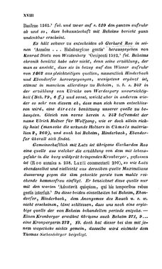 Bild der Seite - XVIII - in Michael Beheim's - Buch von den Wienern