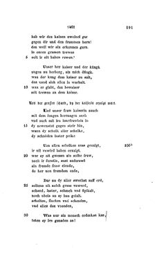 Image of the Page - 191 - in Michael Beheim's - Buch von den Wienern