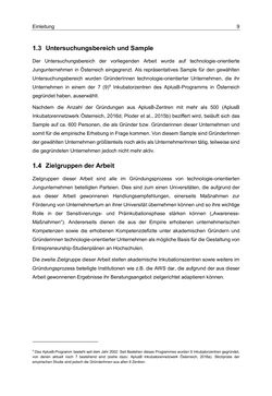 Image of the Page - 9 - in Motive und unternehmerische Kompetenzen von GründerInnen technologie-orientierter Unternehmen